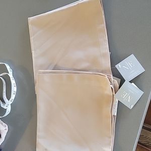 Dillards Noble Excellence tan cotton and linen napkins set of 4
